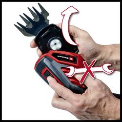 Einhell 3410360 GC-CG 3,6/70 Li akumulátor nůžky na živý plot, teleskopické nůžky na trávu, teleskopické nůžky na keře, nůžky na keře prodlužovací trubka, vč.