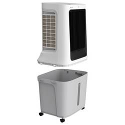 Be Cool ochlazovač vzduchu 120 W (d x š x v) 496 x 375 x 870 mm světle šedá, bílá ovládání prostřednuctvím aplikace, s časovačem, LED displej, s dálkovým