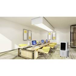 Be Cool ochlazovač vzduchu 120 W (d x š x v) 496 x 375 x 870 mm světle šedá, bílá ovládání prostřednuctvím aplikace, s časovačem, LED displej, s dálkovým