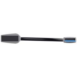 Trust 24947 USB Hub 1 + 4 porty USB-A USB 3.2 Gen1 5 GBit/s tmavě šedá Halyx-4-port