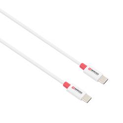 Skross USB kabel USB 2.0 USB-C ® zástrčka, USB-C ® zástrčka 1.20 m bílá kulatý SKCA0008C-C120CN