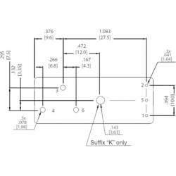 Zettler Electronics AZ2501P2-1C-12DK, 507759 relé do DPS, bistabilní, 2 cívky, 440 V/AC, 50 A, 1 ks