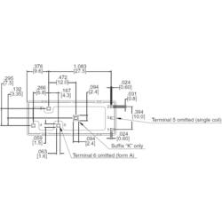 Zettler Electronics AZ2501P2-1C-12DK, 507759 relé do DPS, bistabilní, 2 cívky, 440 V/AC, 50 A, 1 ks