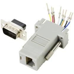 TRU COMPONENTS D-SUB adaptér D-SUB zástrčka 9pólová - RJ45 zásuvka 1 ks