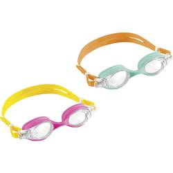 Intex „Kids Goggles“ nabízí dětem od 3 do 8 let jasný výhled při plavání – s UV ochranou, ochranou proti zamlžení a měkkým silikonovým poletím.