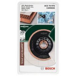 Bosch Accessories 2609256975 Úzký segmentový pilový list Starlock Carbide-RIFF ACZ 70 RT5, 70 mm 1 ks