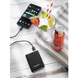 Intenso XS10000 powerbanka Li-Pol, 10000 mAh, černá, Indikátor stavu