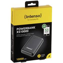 Intenso XS10000 powerbanka Li-Pol, 10000 mAh, černá, Indikátor stavu