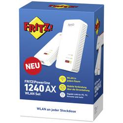 FRITZ! FRITZ!Powerline 1240 AX Powerline Wi-Fi Starter Kit 20003021 1.2 GBit/s