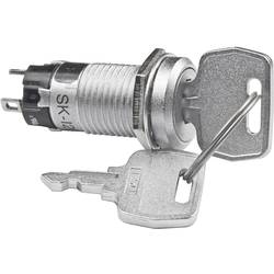 NKK Switches SK13DAW01 klíčový spínač 250 V/AC 1 A 1x zap/vyp/zap 2 x 45 ° 1 ks