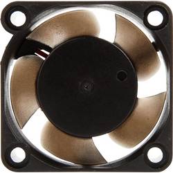 NoiseBlocker PM-1 PC větrák s krytem černá (š x v x h) 40 x 40 x 20 mm