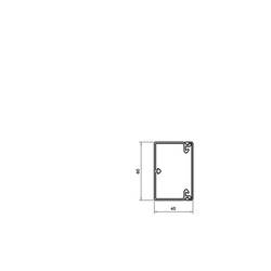OBO Bettermann 6025633 kabelová lišta (d x š x v) 2000 x 60 x 40 mm 1 ks kamenná šedá