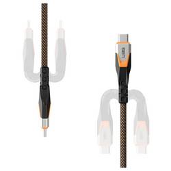 Urban Armor Gear Kabel USB-C USB 3.2 Gen2 USB-C ® zástrčka, USB-C ® zástrčka 0.75 m černá 9B4415114097