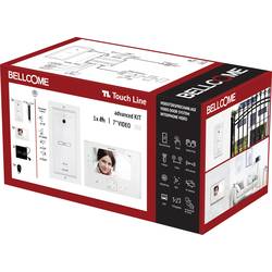 Bellcome Advanced 7 Video-Kit 1 Familie kabelový domovní video telefon kompletní sada, 8dílná, bílá, VKA.P1F3.T7S9.BLW04