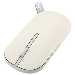 Asus ASUS MD100 Maus, beige optická myš, přenos bezdrátový, 3 tlačítko, 1600 dpi, béžová