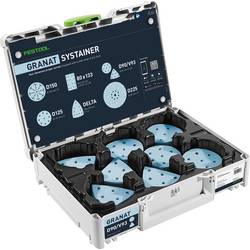 Festool 578196 Box na brusné kotouče Průměr 90 mm Zrnitost=60, 80, 120, 180 1 ks
