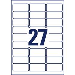 Avery-Zweckform L6114-20 bezpečnostní štítky 63.5 x 29.6 mm poylesterová fólie bílá 480 ks trvalé laserová tiskárna, kopírka, ruční popis