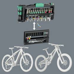 Wera Bicycle Set 3 2025 05004187001 sada bitů, PH, 1/4 (6,3 mm)