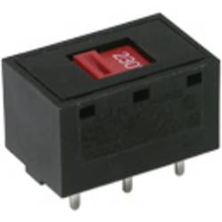 C & K Switches V70213MS02Q posuvný přepínač 125 V 10 A 1x zap/zap 1 ks Bulk
