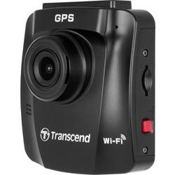 Transcend DrivePro 230Q kamera za čelní sklo s GPS, 130 ° 12 V akumulátor, systém pro udržení v jízdním pruhu, WLAN, varování před kolizí, displej