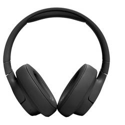 JBL Tune 720BT sluchátka uzavřená (Over Ear) Bez kabelu, Bluetooth®, kabelová stereo černá regulace hlasitosti, Vypnutí zvuku mikrofonu Hi-Fi
