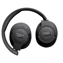 JBL Tune 720BT sluchátka uzavřená (Over Ear) Bez kabelu, Bluetooth®, kabelová stereo černá regulace hlasitosti, Vypnutí zvuku mikrofonu Hi-Fi