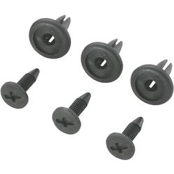 TRU COMPONENTS TC-10820832 rozpínací nýt Ø otvoru 6.3 mm černá 100 ks