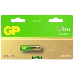 GP Ultra tužková baterie AA alkalicko-manganová, 1.5 V, 12 ks