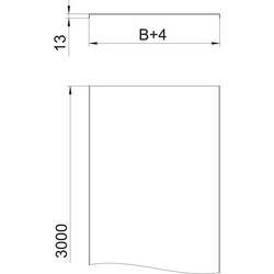 OBO Bettermann 6052056 kryt 3 m
