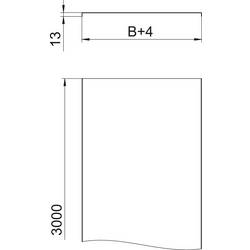 OBO Bettermann 6052056 kryt 3 m