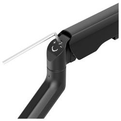 SpeaKa Professional SP-MM-1030 držák na stůl pro monitor 1 Displej: (s) 43,2 cm (17) - 101,6 cm (40) černá nastavitelná výška, naklápěcí, nakláněcí