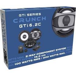 Crunch GTI-6.2c sada 2cestných vestavných reproduktorů 200 W Množství: 1 sada