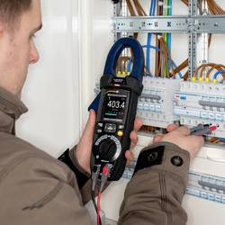 PCE Instruments digitální proudové kleště, multimetr, elektrický tester, datalogger, testování v automobilech, ochrana proti tryskající vodě (IP65), vč.