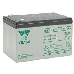 Yuasa RE12-12FR olověný akumulátor 12 V 12 Ah olověný se skelným rounem (š x v x h) 151 x 98 x 98 mm nepatrné vybíjení