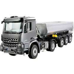 Amewi 22696 Mercedes-Benz Arocs Sattelzug mit Kippauflieger 4x4 1:14 RTR anthrazit 1:14 elektrický RC model auta RtR se světelným efektem, se zvukovou funkcí