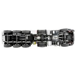 Amewi 22696 Mercedes-Benz Arocs Sattelzug mit Kippauflieger 4x4 1:14 RTR anthrazit 1:14 elektrický RC model auta RtR se světelným efektem, se zvukovou funkcí
