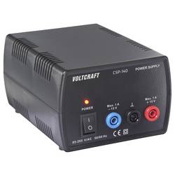 VOLTCRAFT CSP-140 laboratorní zdroj s nastavitelným napětím, 15 V/DC (max.), 1 A (max.), 30 W, výstup 1 x, VC-17193965
