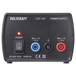VOLTCRAFT CSP-140 laboratorní zdroj s nastavitelným napětím, 15 V/DC (max.), 1 A (max.), 30 W, výstup 1 x, VC-17193965