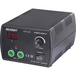 VOLTCRAFT CSP-220 laboratorní zdroj s nastavitelným napětím, 0 - 24 V/AC, 1 A (max.), 24 W, výstup 1 x, VC-17193955