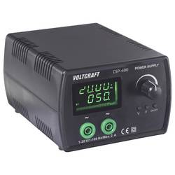 VOLTCRAFT CSP-400 laboratorní zdroj s nastavitelným napětím, 1 - 20 V/AC, 1 - 2 A, 40 W, výstup 1 x, VC-17192785