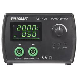 VOLTCRAFT CSP-400 laboratorní zdroj s nastavitelným napětím, 1 - 20 V/AC, 1 - 2 A, 40 W, výstup 1 x, VC-17192785