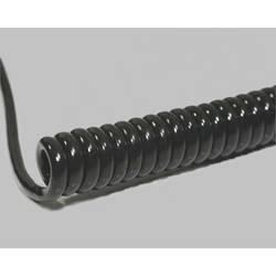 BKL Electronic 1506219 spirálový kabel Li12Y11Y 800 mm / 3200 mm 8 x 0.50 mm² + 8 x 0.50 mm² černá 1 ks