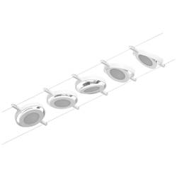 Paulmann RoundMac 94416 kompletní lankový systém pevně vestavěné LED LED bílá, chrom