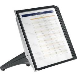 Durable stojan pohledové tabule SHERPA SOHO 5 - 5540 černá DIN A4 Počet dodaných průhledných tabulek 5