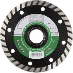 LUKAS-ERZETT A345241251107775 DiamantTC7 125x22,23x7 diamantový řezný kotouč Průměr 125 mm Ø otvoru 22.23 mm Armovaný beton 1 ks