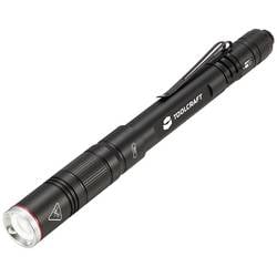TOOLCRAFT TO-8254890 mini svítilna, penlight napájeno akumulátorem SMD LED 300 lm černá