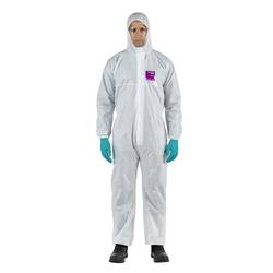 Ansell WH15S-00138-03 AlphaTec® 1500 - model 138 Ochrana proti chemikáliím, bílá, M vel. Oblečení: M bílá