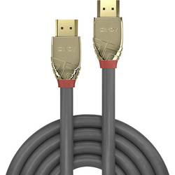 LINDY HDMI kabel Zástrčka HDMI-A, Zástrčka HDMI-A 20.00 m šedá 37868 HDMI kabel