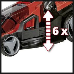 Einhell Power X-Change GE-CM 36/36 Li (2x 4,0Ah) akumulátor Akumulátorová sekačka vč. 2. Nabíječka, + 2. akumulátor 2x 18 V šířka sekání 36 cm Určen pro 400 m²