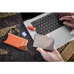 Intenso F10000 powerbanka Li-Pol, 10000 mAh, Quick Charge, Dodávka energie, USB-A, USB-C®, oranžová, Indikátor stavu